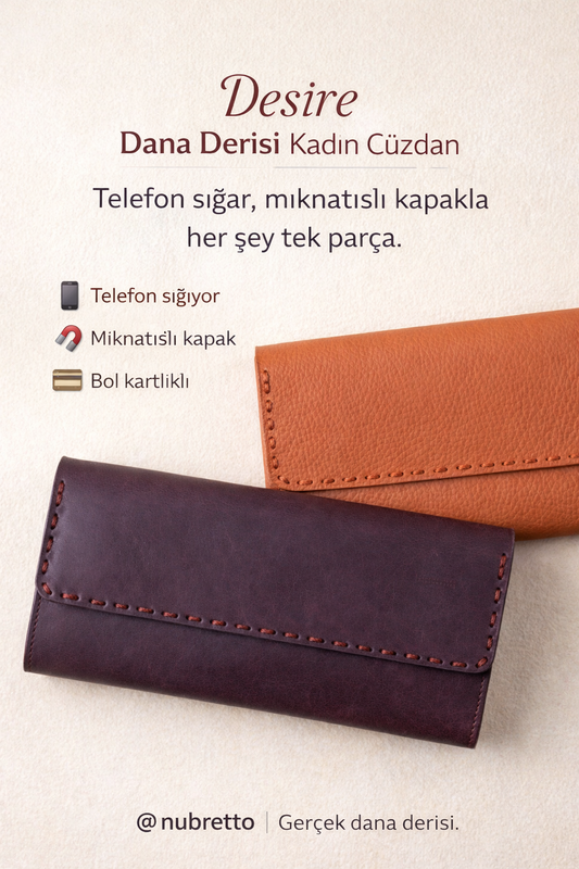 SET Desire + Polana Deri Cüzdan
