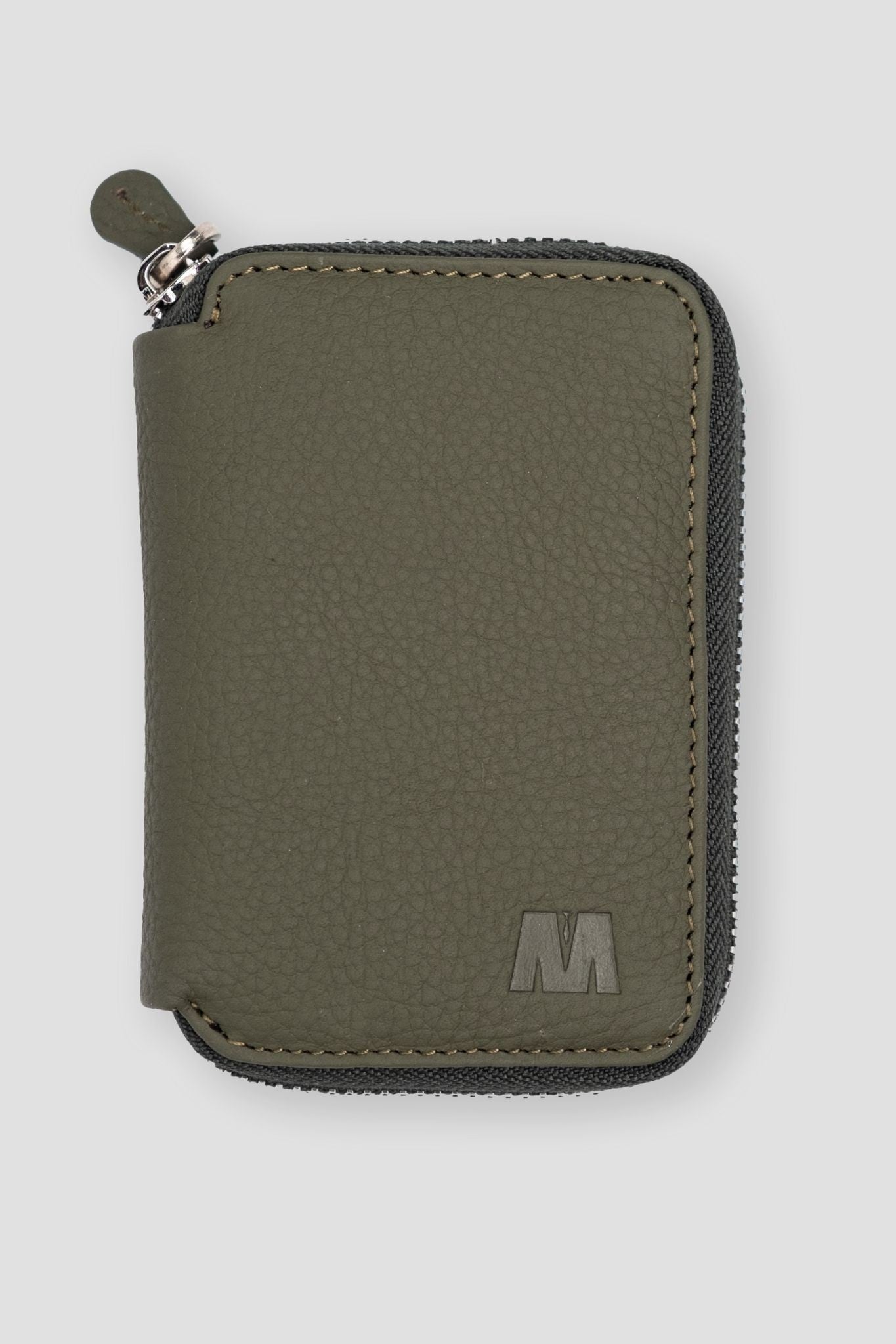 Lotus Hakiki Deri Unisex Fermuarlı Cüzdan
