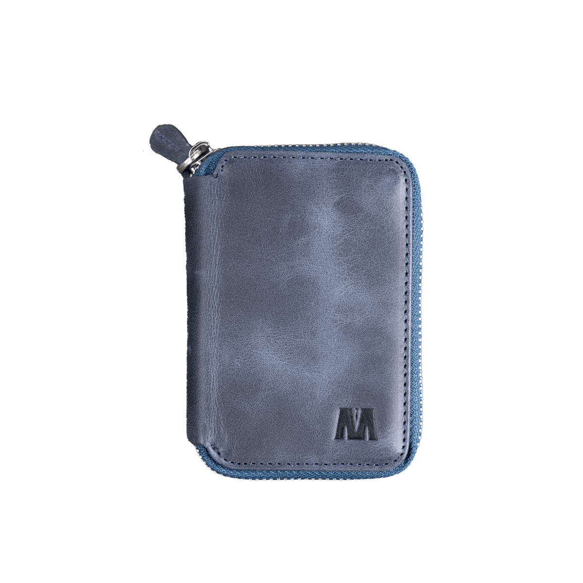 Lotus Hakiki Deri Unisex Fermuarlı Cüzdan