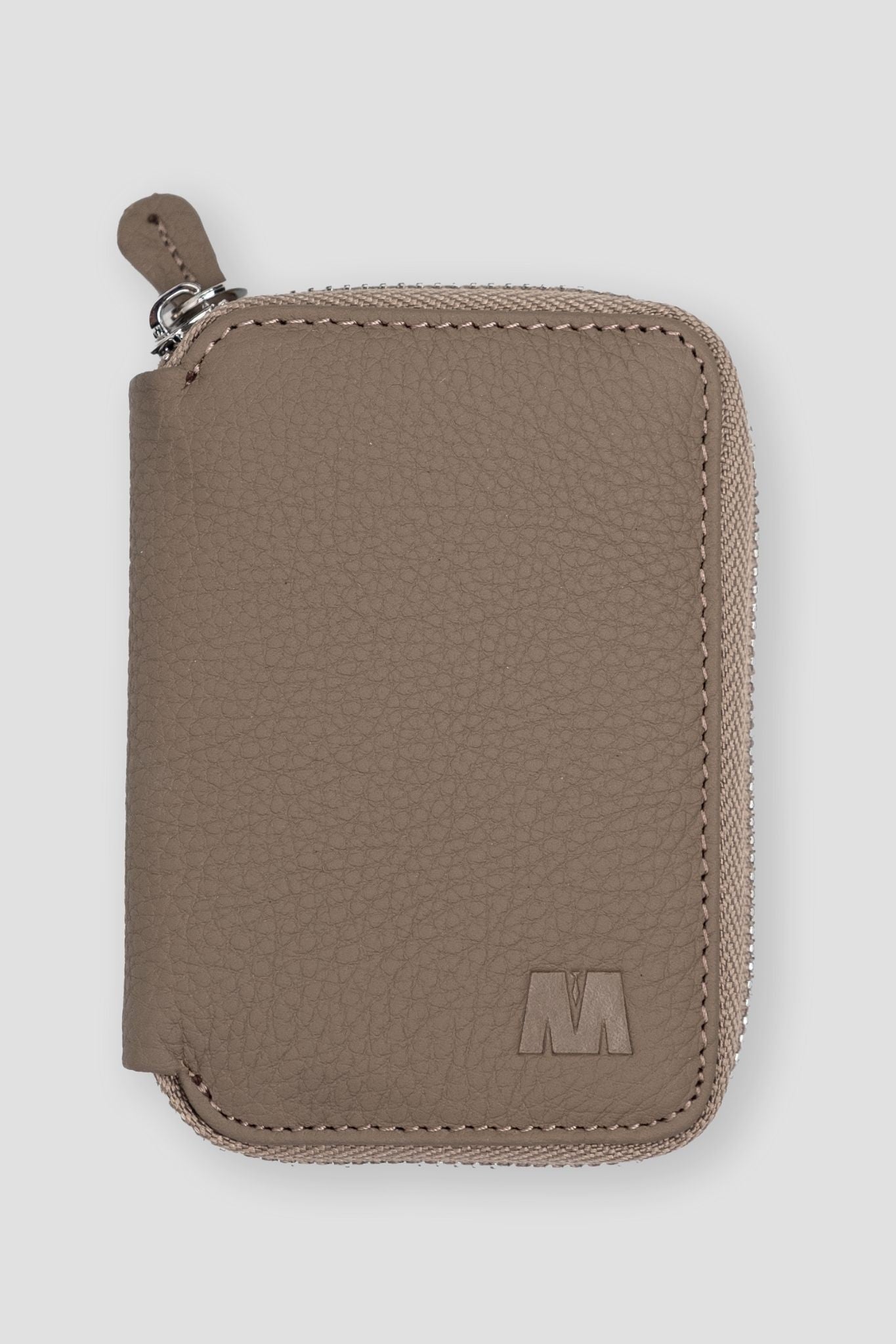 Lotus Hakiki Deri Unisex Fermuarlı Cüzdan