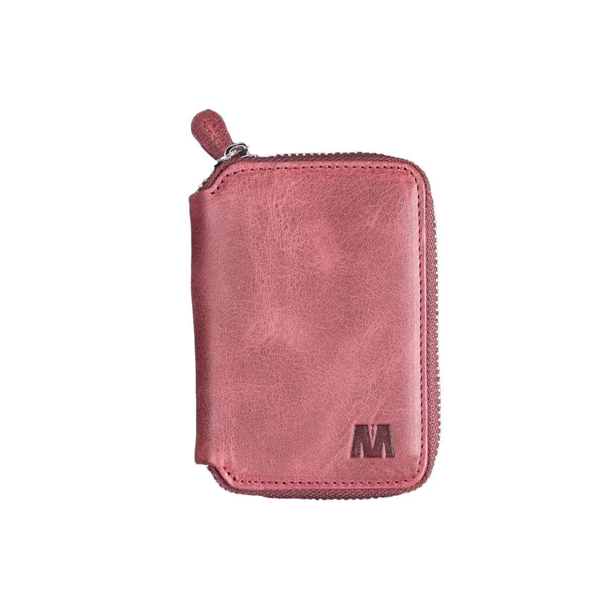 Lotus Hakiki Deri Unisex Fermuarlı Cüzdan